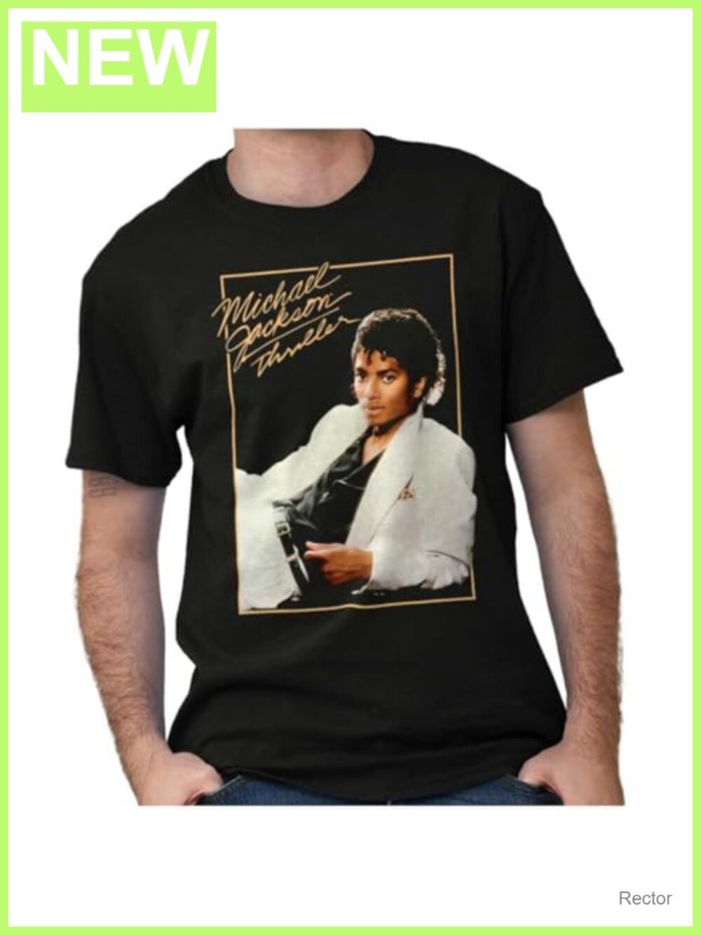 Michael Jackson Thriller Graphic T-Shirt Unisex Licensed Band Tee